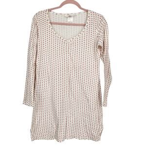 Gilligan & O’Malley Dot Print Sleepwear Tunic